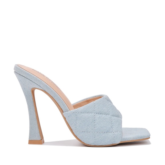 BRENTON HEELS LIGHT BLUE - Picture 4 of 6